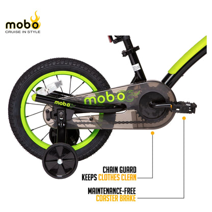 Mobo First Boy's 14" Kids Bike, Ages 3-5 Years Old, Red