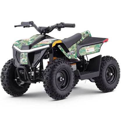 Droyd Fury Electric Youth ATV, 36V 500W Brushless Motor, Dual Suspension, Max Speed 15 mph, Offroad