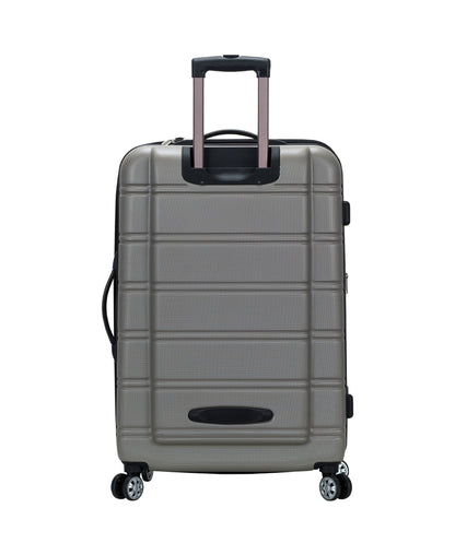 Rockland Luggage Melbourne 3 Piece Hardside Luggage Set, F160