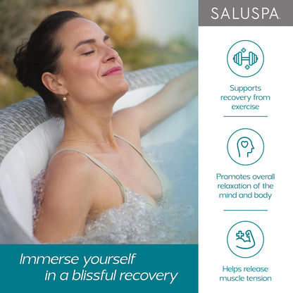 Bestway SaluSpa AirJet Inflatable Hot Tub w/ Pump #P08867