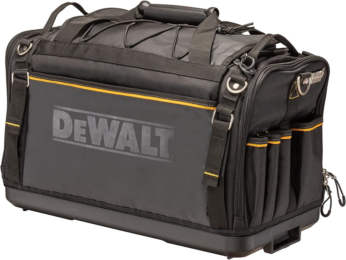 DeWalt ToughSystem 2.0 15 in. W X 13.13 in. H Ballistic Nylon Tool Bag 50 pocket Black/Yellow 1 pc