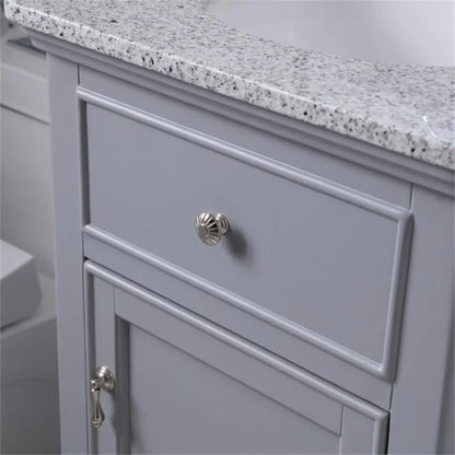19 inch single bathroom vanity in vintage mint