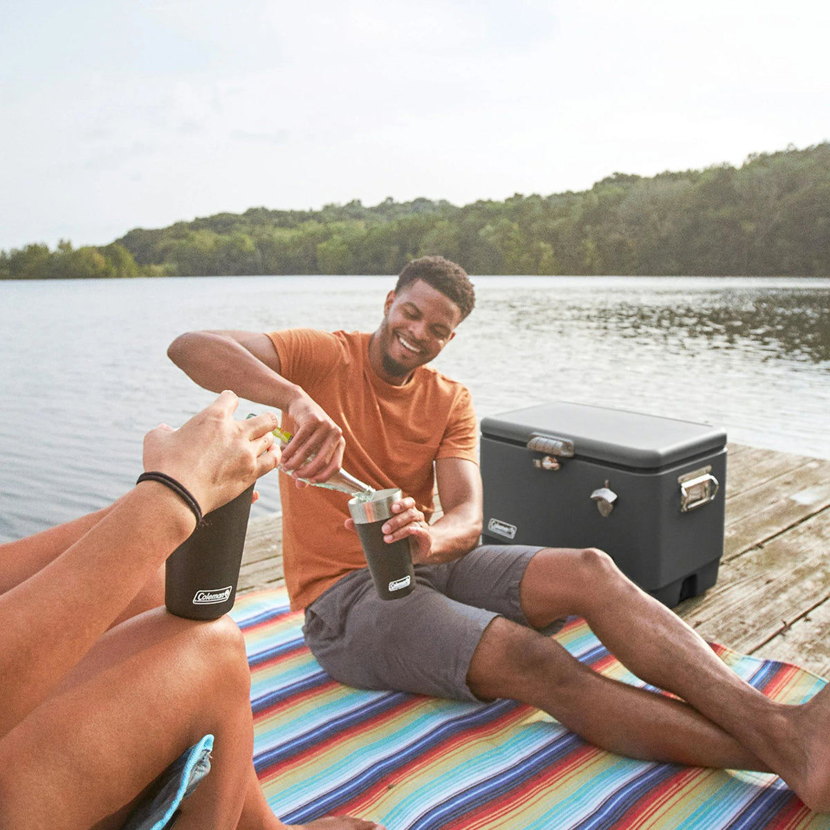 Coleman Reunion™ 54-Quart Steel Belted® Matte Cooler, Midnight