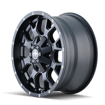 Mayhem Warrior-8015 20X9 6X135/6X139.7 18Et 106Cb Matte Black