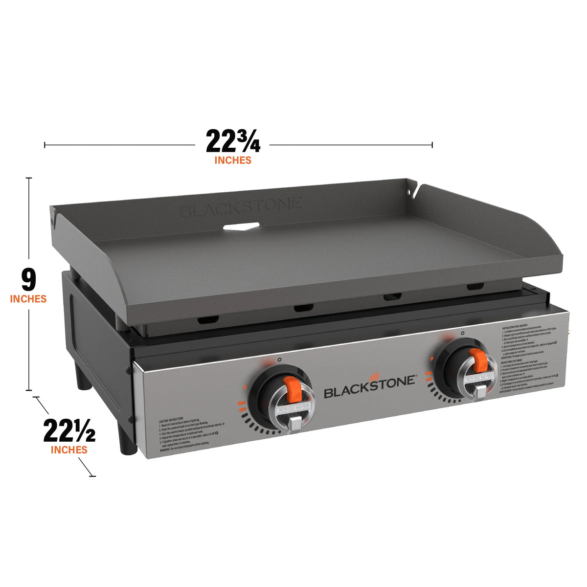 Blackstone Original 22" Omnivore Griddle with Stainless Steel Front Panel