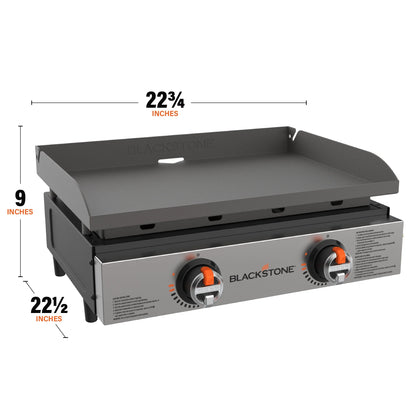 Blackstone Original 22" Omnivore Griddle with Stainless Steel Front Panel