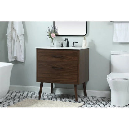 30 inch bathroom vanity in Green