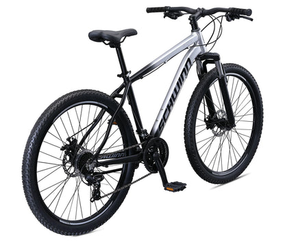 Schwinn AL Comp 27.5 inch Men's Mountain Bike, 21 Speed Adult Bicycle, Grey
