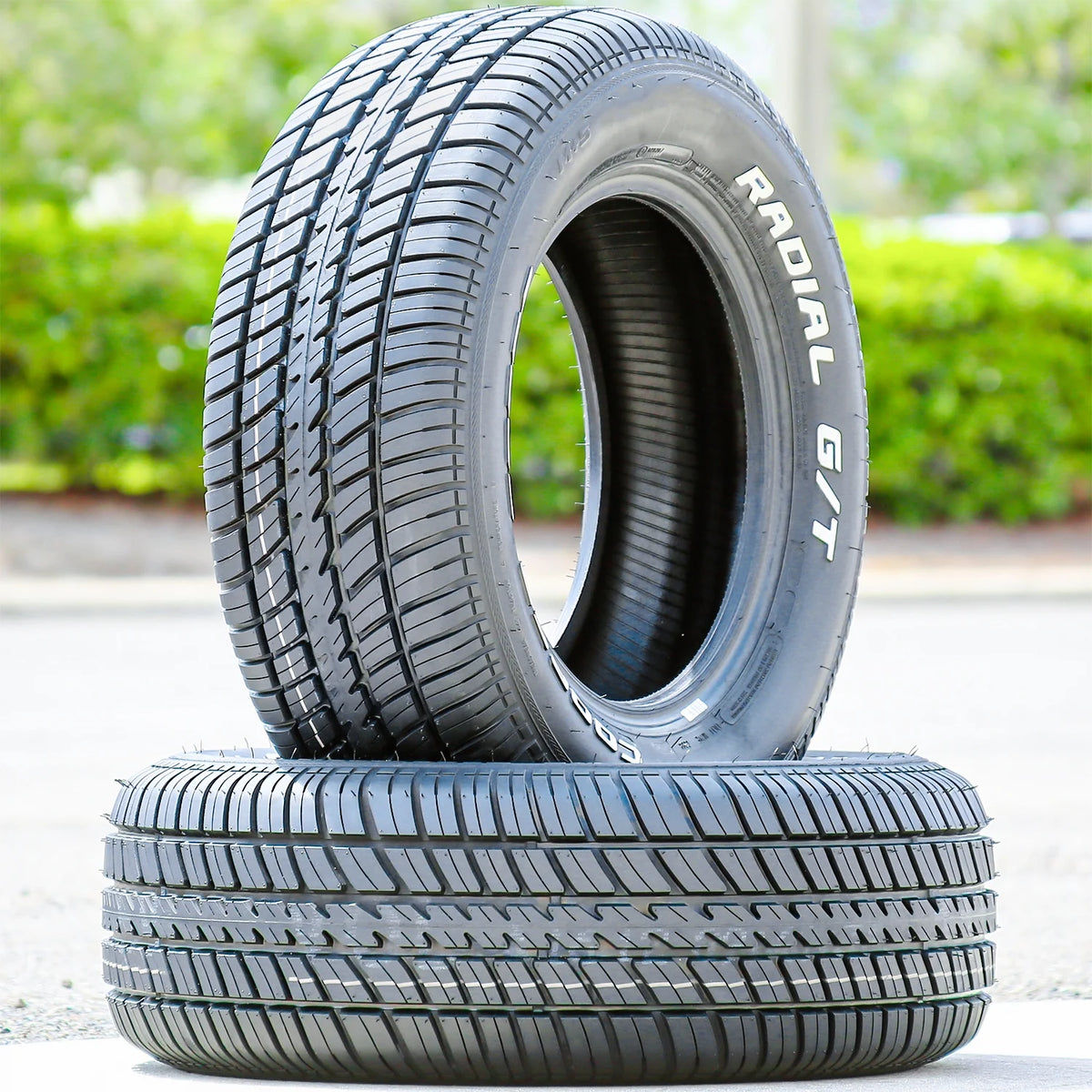 Set of 4 (FOUR) Cooper Cobra Radial G/T 255/60R15 102T A/S All Season Tires Fits: 1980 Chevrolet Corvette Base