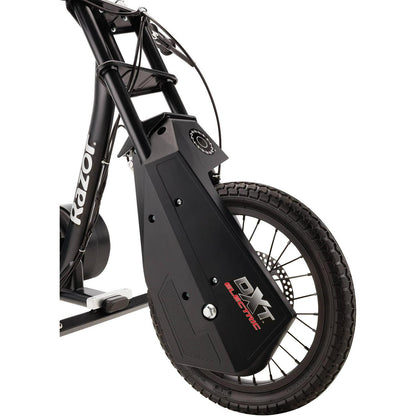 Razor DXT Electric Drift Trike- Black. 36V Powered Ride-On with Adjustable Seat and Variable Speed
