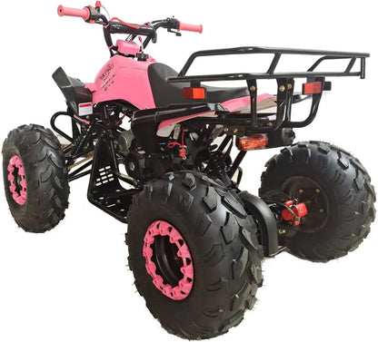 X-Pro Brand New Blast 125cc ATV with Automatic Transmission Reverse LED Headlights Big 19"/18" Tires