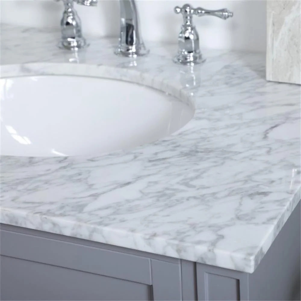Elegant Kitchen and Bath 30 inch Single bathroom vanity in Grey