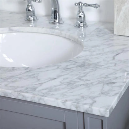 Elegant Kitchen and Bath 30 inch Single bathroom vanity in Grey