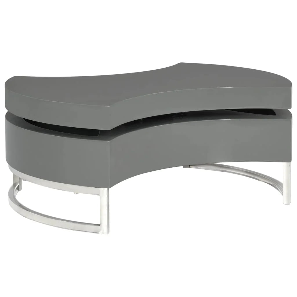 vidaXL Coffee Table Shape-Adjustable Side End Couch Storage Table Multi Colors