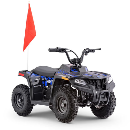 HOVER HEART Electric Dirt Quad, 36V 500W 4-Wheeler, Dual Suspensions, Age 13+