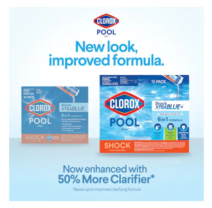 Clorox Pool&Spa 12 -Pack 16-oz Dichlor Pool Shock