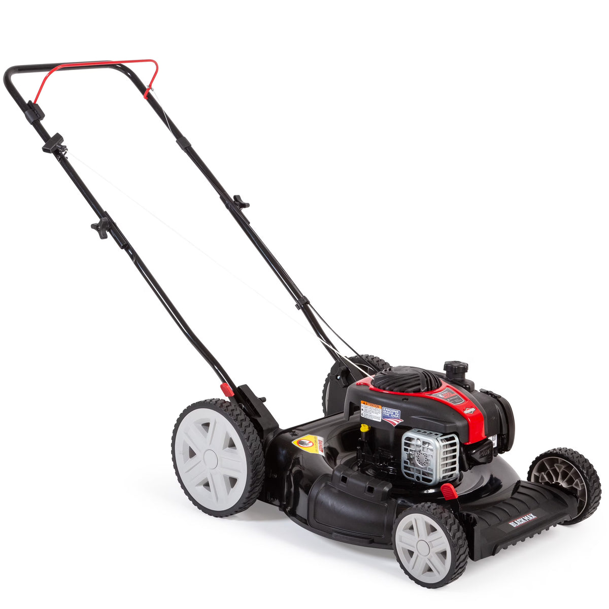 Black Max 21-inch Gas Push Mower, 125cc Briggs & Stratton Engine