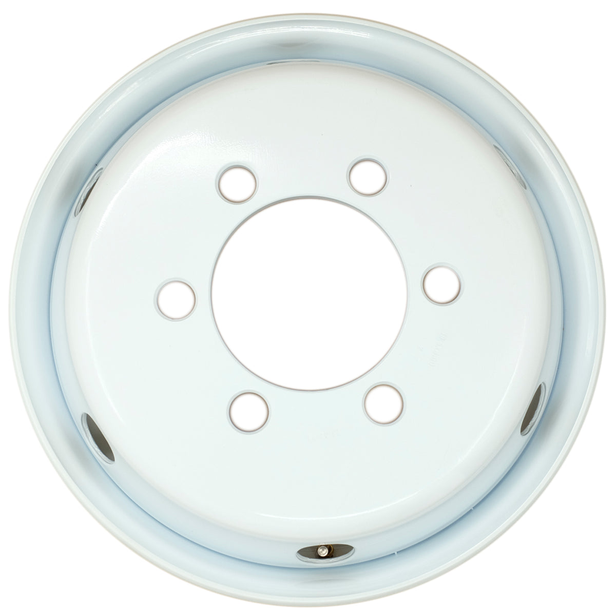 19.5" Set of 4 19.5x6 White Steel Wheels For ISUZU NPR NPR-HD NQR NRR 1995-2025 OEM Design Replacement Rim 8980939730