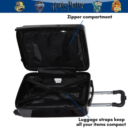 Harry Potter Hogwarts Boys Carry on Suitcase with Wheels 20 inch
