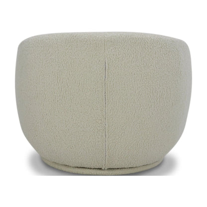 Better Homes & Gardens Mira Swivel Chair, Cream