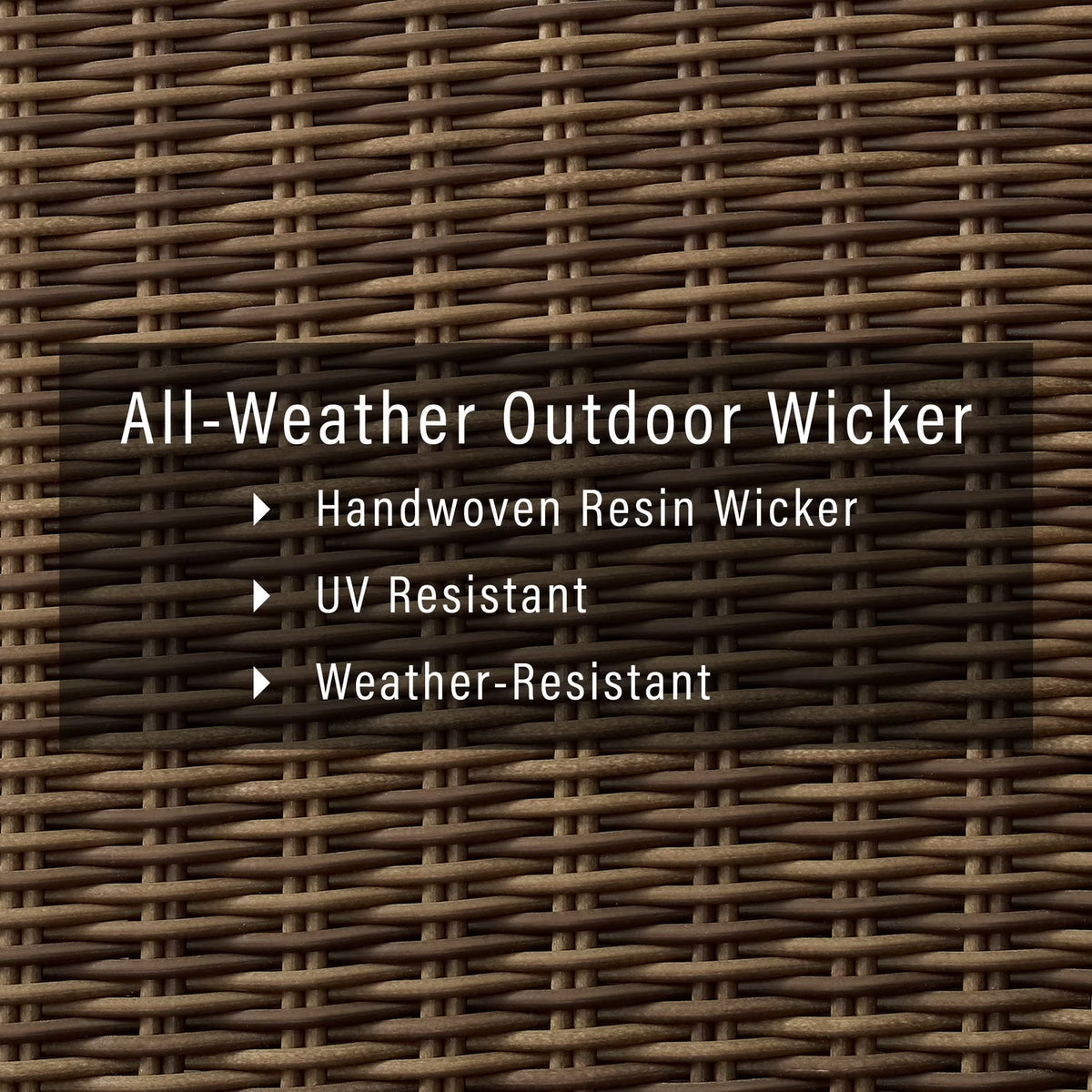 Crosley Brands Bradenton 2Pc Outdoor Wicker Chair Set Sand/Weathered Brown - 2 Arm Chairs