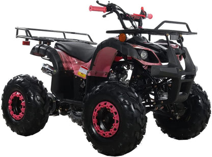 New HHH 125cc ATV Four Wheeler Quad- PINK Camo
