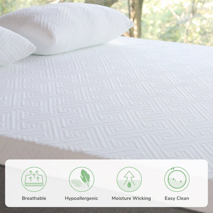 Novilla Full Mattress 10 inch Bliss Memory Foam Mattress in a Box Full Size Bed Mattress