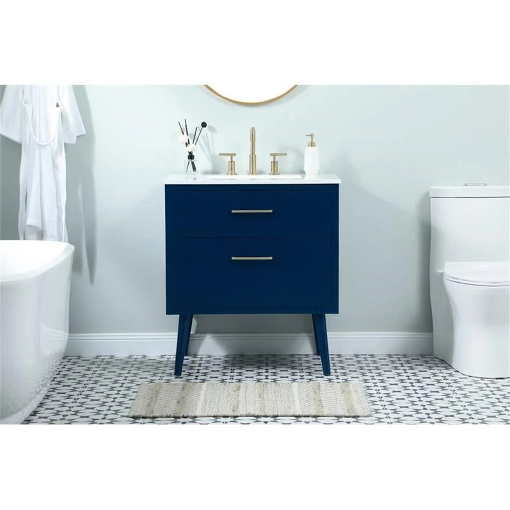 30 inch bathroom vanity in Green