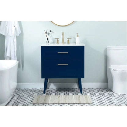 30 inch bathroom vanity in Green