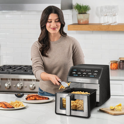 Gourmia 8-Quart Digital Air Fryer with Window & Light