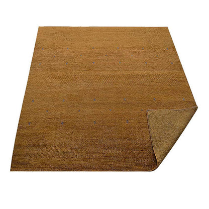 Rugsotic Carpets Handmade Rugs Hand Knotted Loom Rectangle 3'x5' Orange Wool for Indoor Use