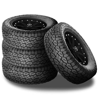 4 Kumho Road Venture AT52 285/65R18 125S 10 PLY All Terrain Truck SUV 3PMSF Tire 2289993 / 285/65/18 / 2856518