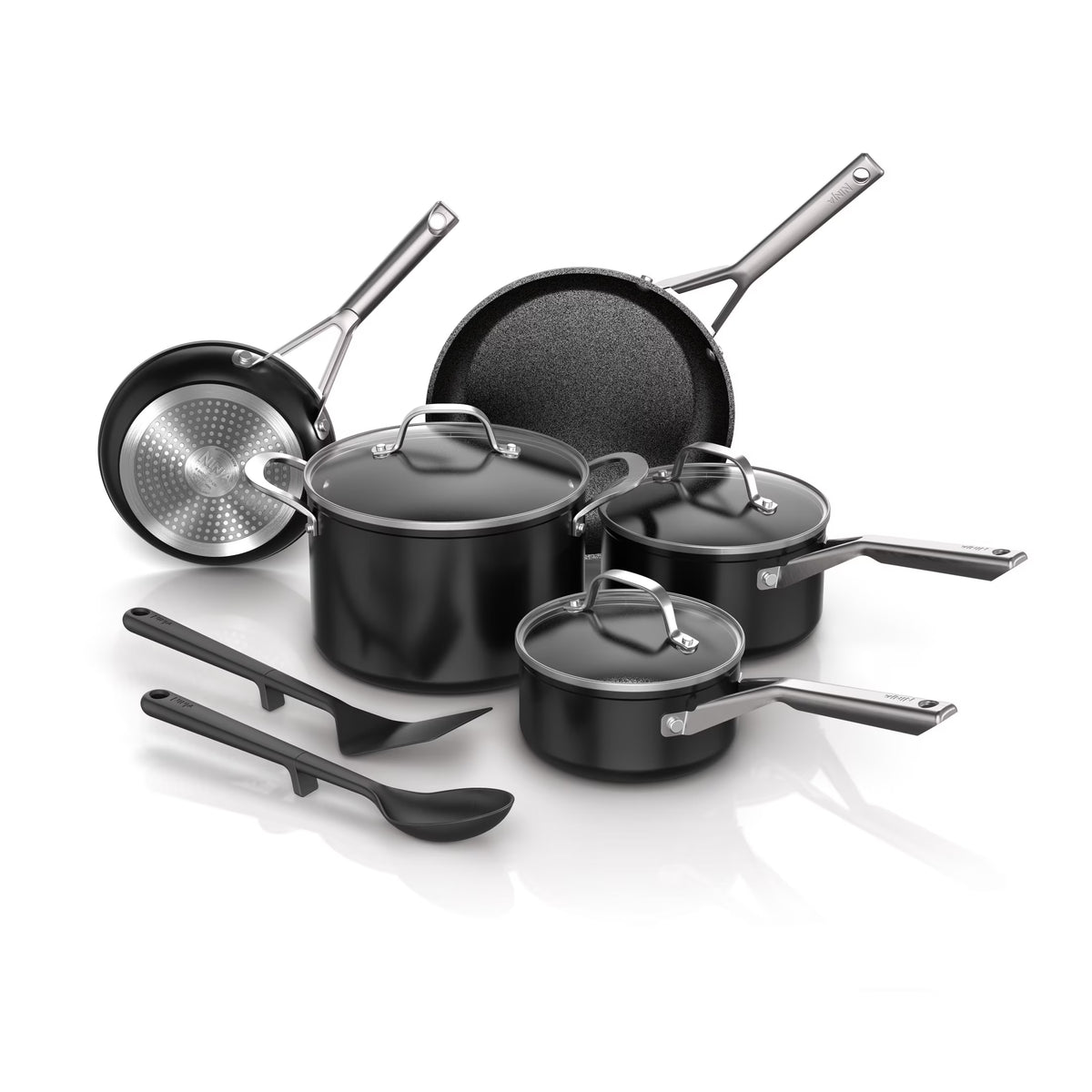 Ninja?? NeverSticka?�� Essential 14-Piece Cookware Set , Aluminium, Guaranteed to Never Stick, C19700