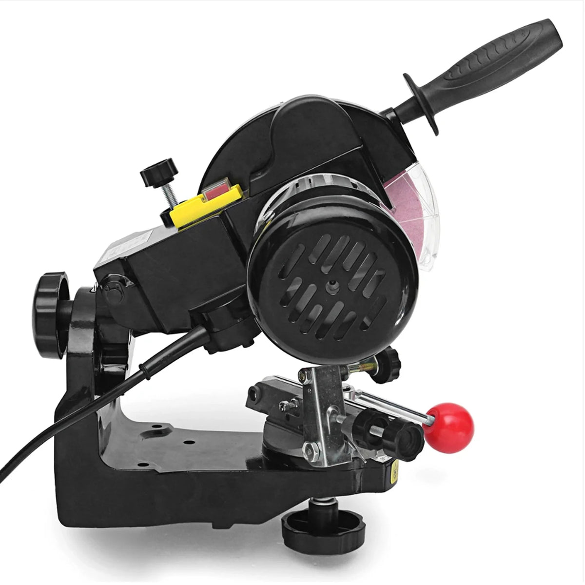 Chainsaw Sharpener, Professional Electric Multi-Angles Automatic Saw Chain Blade Grinder Sharpener Machine, 1/8-Inch-by-3/16-Inch