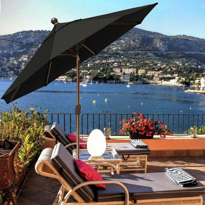 EliteShade 9Ft Market Umbrella Patio Outdoor Table Umbrella��Teal��