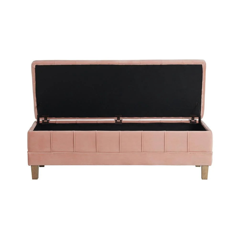 Picket House Furnishings Jude Tufted Storage Ottoman