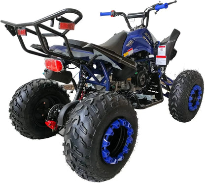 X-Pro Brand New 200cc Gas ATV, Automatic Transmission with Reverse LED Headlights Big 23"/22" Tires