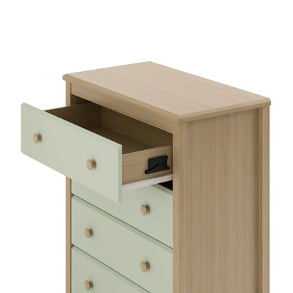 Storkcraft Alpine 4 Drawer Nursery Dresser, White