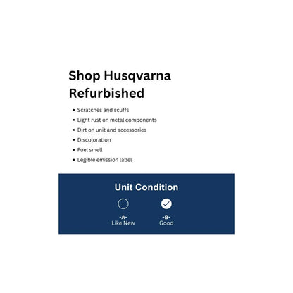 Restored Husqvarna 440 18" Bar 40.9cc 2.4HP 2 Cycle Gas Chainsaw (Refurbished)