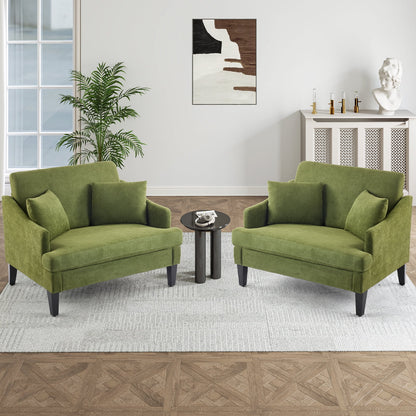 Bezseller Oversized Accent Chair with High Back, Armchair for Living Room or Bedroom, Beige