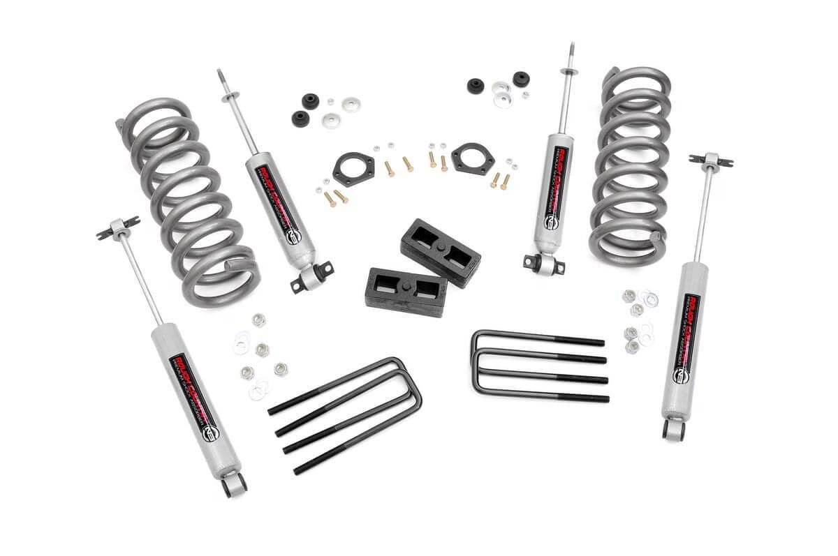 Rough Country 2" Lift Kit for 1988-1998 Chevy/GMC C/K1500 Truck/SUV 2WD - 230N3