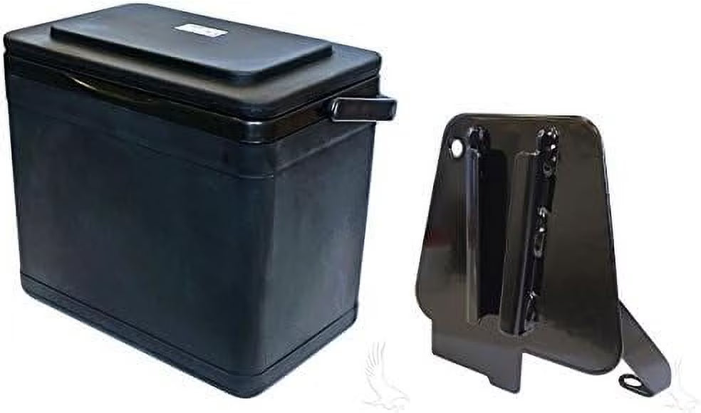 Insulated Large Capacity 11.75 Quart Cooler for Club Car Precedent/Onward Driver Side Mount