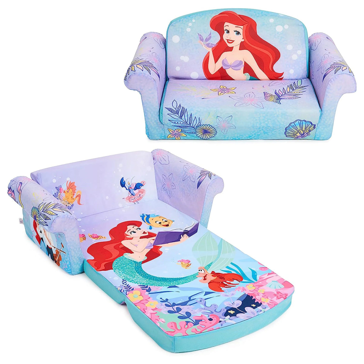 Marshmallow Furniture 2 Pack 2-in-1 Flip Open Foam Sofa Bed, Toy Story 4