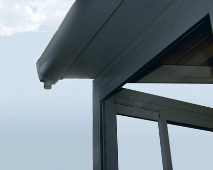 Palram - Canopia SanRemo 10' x 14' Patio Enclosure - Gray/Clear