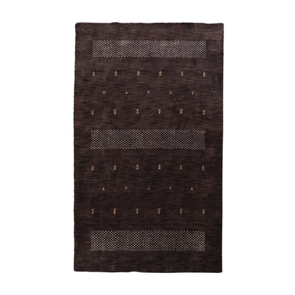 Rugsotic Carpets Handmade Rugs Hand Knotted Loom Rectangle 3'x5' Orange Wool for Indoor Use