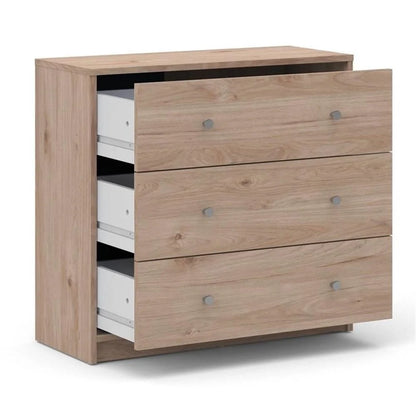 Home Square 4 Piece Bedroom Set With Dresser, Chest and 2 Nightstands in White