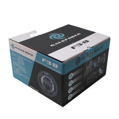 Galeforce F-3 Pro Audio 2-way Marine Grade Speaker 8" 450w RMS with Horn 4Pck