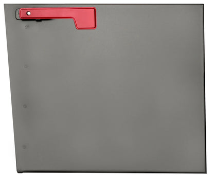 Architectural Mailboxes Oasis Classic Black Post Mount Mailbox, Galvanized Steel, Locking