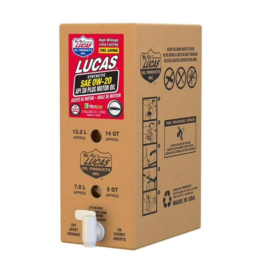 18003 6 gal Synthetic SAE 0W-20 High-Mileage Motor Oil