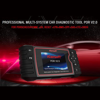 Icarsoft Auto Diagnostic Scanner POR V2.0 for Porsche with ABS Scan, Oil Service Reset ect